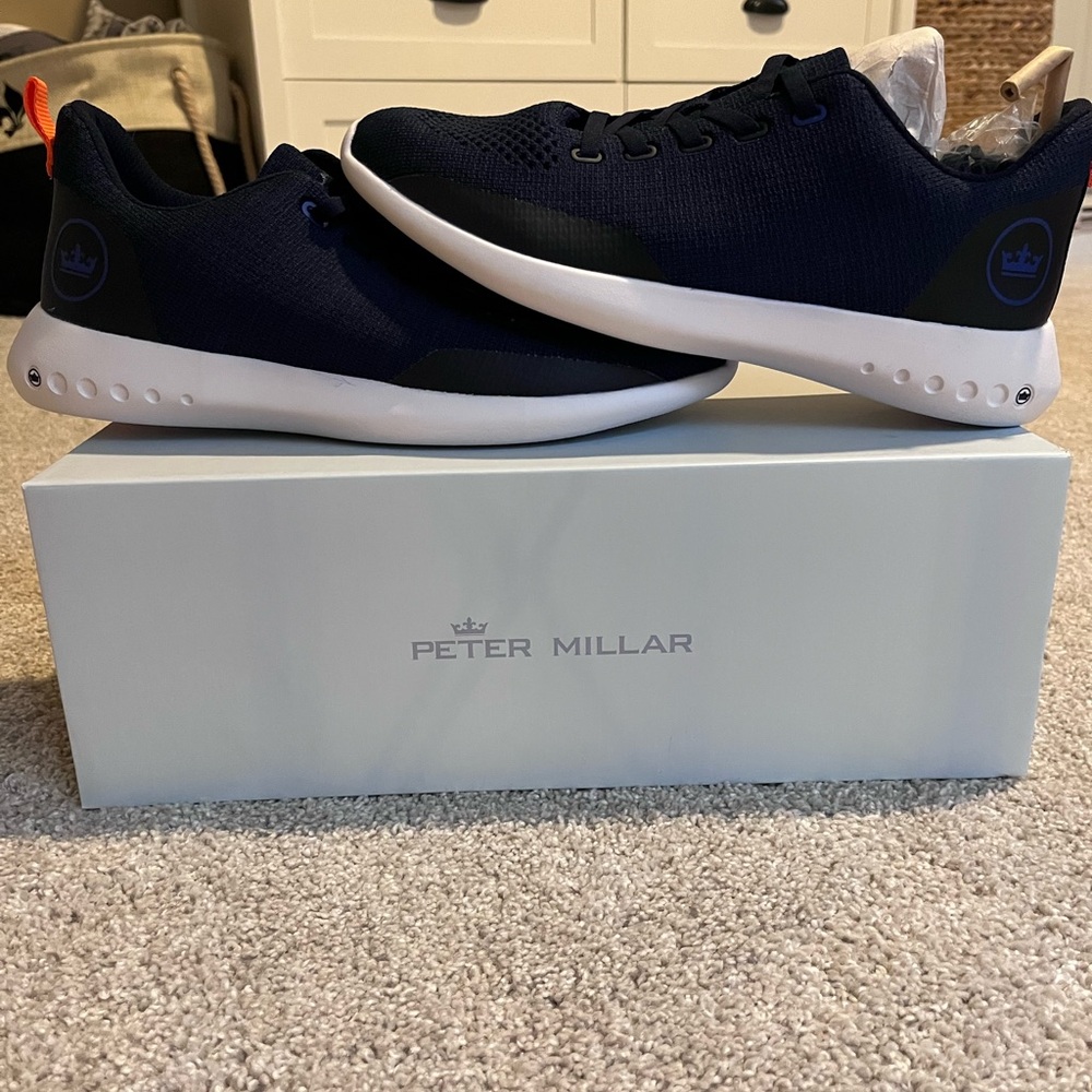 Navy Peter Millar Hyperlight Glide Sneaker